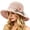 Pink #064, variant on Womens Straw Hat, 2026 Upgraded Foldable Sun Hat for Women, BeachSun Straw Hats for Vacation Travel
