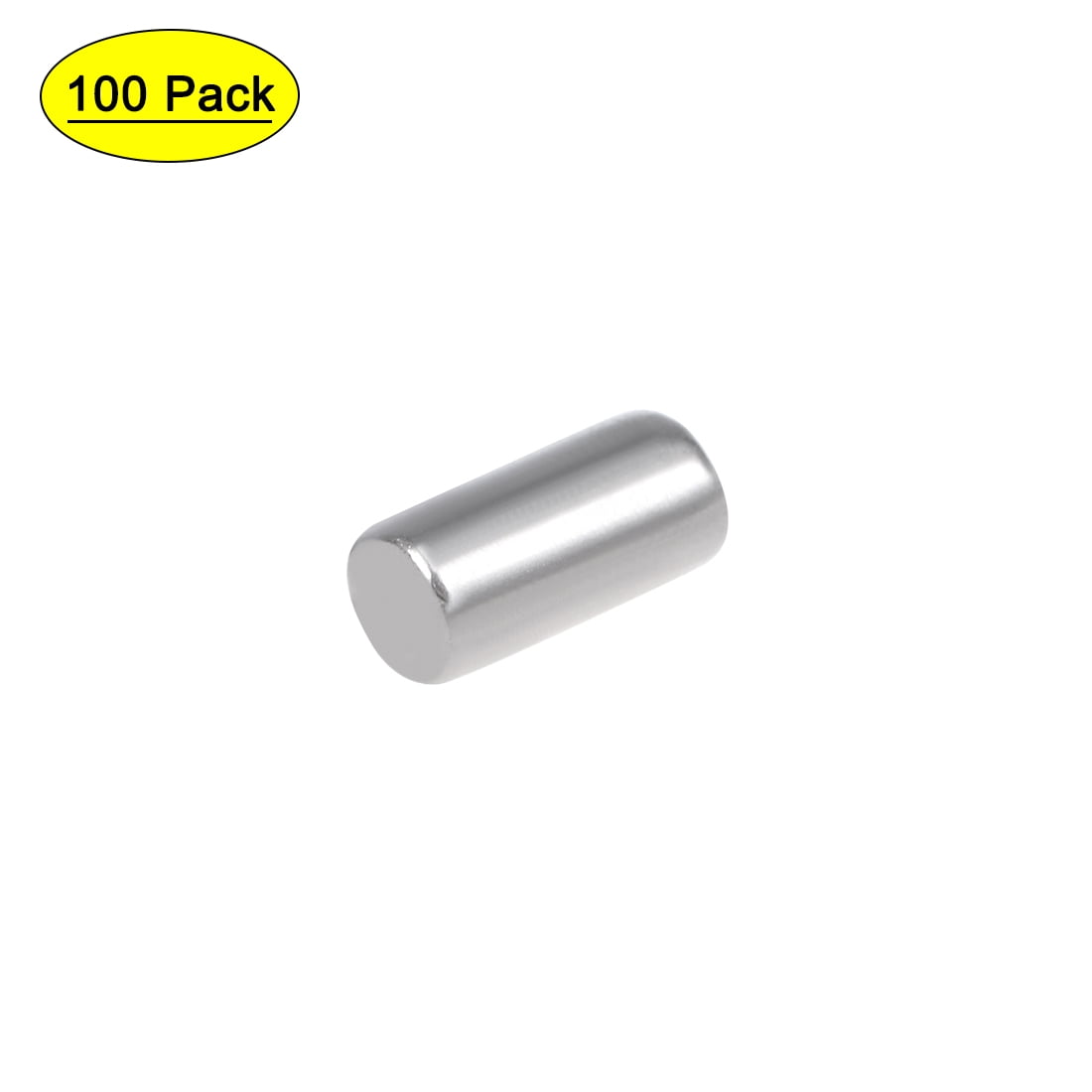 sourcing map 100Pcs 2mm x 22mm Dowel Pin 304 Stainless Steel Wood Bunk Bed Dowel 