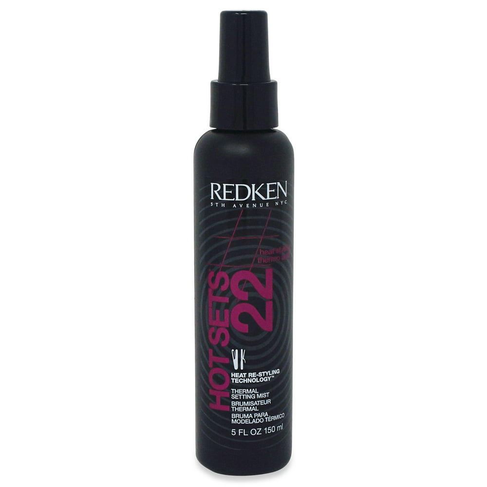 Redken - Redken Hot Sets 22 Thermal Setting Mist 5 oz - Walmart.com ...