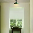 thumbnail image 2 of Modern Green Semi Flush Mount Light Barn Style Ceiling Light Fixture, 2 of 7