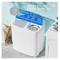 Portable Washing Machine, 2 In 1 Small Washing Machine and Spin Dryer