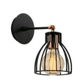thumbnail image 3 of Alby , Kemah , Black Wall Lamp, 3 of 5