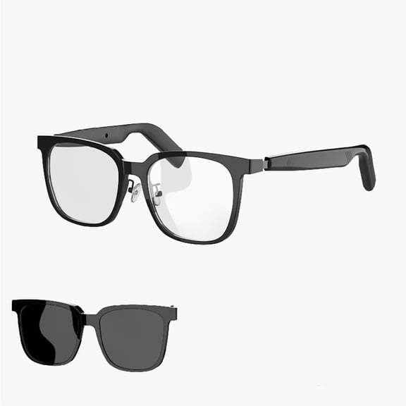 Smart Translation Glasses 2-in-1 AI Translation Glasses with Speaker 144 Languages Real Time Translation UV Protection Glasses with Bluetooth technology Smart Sunglasses for Men Woman