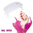 thumbnail image 4 of Polish Curing 2 Colors SUN Mini Nail Dryer 6W UV Gel Polish Curing LED Lamp Portable Manicure Tool, 4 of 8