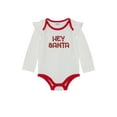 thumbnail image 3 of Joyful Moments Infant Girls Hey Santa Bodysuit and Tutu Legging, 2-Piece Set, Sizes 0/3M-24M, 3 of 12
