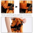 thumbnail image 3 of Pumpkin Stylish Chiffon Beach Skirt Summer Dress with Polyester Straps, 3 of 6
