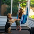 thumbnail image 4 of Vivere Brazilian Hanging Cotton Hammock Chair - Island Breeze, 4 of 6
