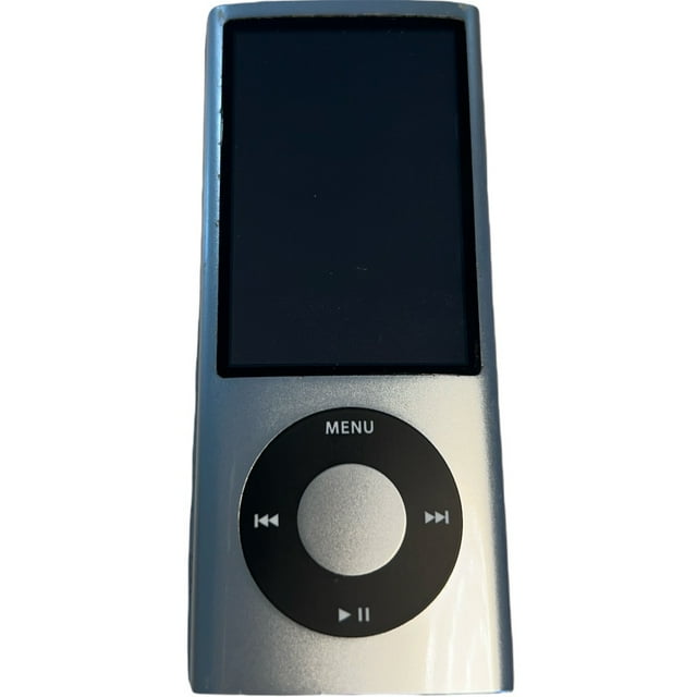 iPod Nano 5th Gen 8GB Silver, MP3 Audio/Video Player, Excellent