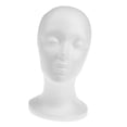 thumbnail image 4 of Visera Del Sombrero Del Cabellero de la Peluca Soledad Pantalla de cabeza de maniquí, 4 of 10