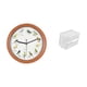 thumbnail image 5 of Reloj de pared con pájaro cantor, reloj decorativo, caja de pañuelos, caja de almacenamiento de papel higiénico, hecho de acrílico PP, adecuado para s, 5 of 8