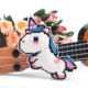 thumbnail image 4 of Bordado Impreso Full Bead Llavero Unicornios Punto de Cruz Kits (Y077) (4x10cm) FLhrweasw Nuevo, 4 of 8