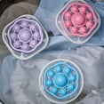 thumbnail image 4 of Visland 6 Pcs Floating Hair Filter Washing Machine Reusable Lint Trap Hair Catcher Hair Remover Laundry Tool for Washing Machine, 4 of 8