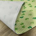 thumbnail image 5 of Ambesonne Irish Place Mats Set of 4, Checkered Retro Shamrocks, Standard Size, Multicolor, 5 of 6