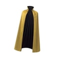 thumbnail image 2 of Capa de Halloween Yuyangstore para hombres y mujeres capa de mago disfraz Amarillo 90 cm, 2 of 8