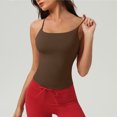 thumbnail image 1 of Boovnll Camisoles pour Femmes, Camisoles à Manches Courtes Unies à Col Rond pour Femmes, Débardeur pour Femmes, Débardeur à Bretelles Spaghetti, Camisole, 1 of 4
