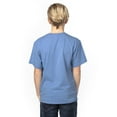 thumbnail image 2 of Threadfast Apparel 600A Youth Ultimate CVC T-Shirt-Royal Heather-XS, 2 of 3