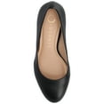 thumbnail image 5 of Journee Womens Seraphina Covered Block Heel Round Toe Pumps, 5 of 10