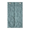 thumbnail image 1 of Wave Hanging Pocket Organizer, Abstract Pattern in Calm Colors and Fish Sketches Nautical Sea Animals Doodle, Printed Polyester Storage Bag with Pockets, 21" x 31", White and Pale Teal, 1 of 2