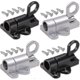 thumbnail image 1 of Spring Bounce Door Latch Automatic For Durable Wooden Doors And Windows, 1 of 5
