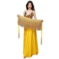 thumbnail image 2 of GERsome Belly Dance Sequin Tassel Skirt Hip Scarf Belt Mini Skirt Festival Rave Clothing for Women, 2 of 4