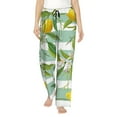 thumbnail image 2 of Goofa Lemon Printed Soft Pajama Pants for Women, Wide Leg Comfy Casual Lounge Yoga Pants-XX-Large, 2 of 9