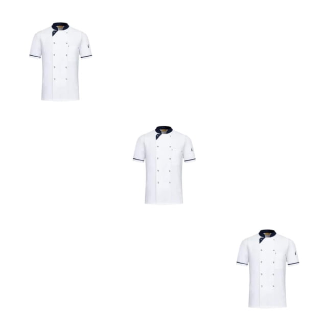 Qarigey Poliéster Lavable a máquina y duradero - Delantal de bolsillo de tela transpirable Profesional Resistente al desgaste Cómodo Blanco Type1 NO1