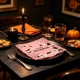 thumbnail image 4 of 20 Pcs Pink Halloween Paper Napkins, Cute Disposable Party Napkins for 20 Guests, Spooky Ghost Bat Skull Theme for Baby Shower Birthday Supplies, 4 of 6
