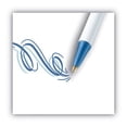thumbnail image 3 of BIC Clic Stic Ballpoint Pen, Retractable, Medium 1 mm, Blue Ink, White Barrel, Dozen, Each, 3 of 3