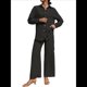 thumbnail image 2 of Traje de Verano para Mujer, de Dos Piezas, con Camisa, Pantalones y Ropa Deportiva Informal para Playa y Vacaciones Negro L, 2 of 10