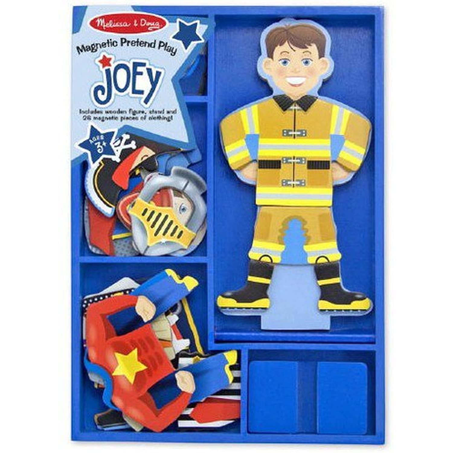 FREE Melissa & Doug Scratch Art Mini-Pad Bundle Joey 35507 Magnetic Dress Up Wooden Doll & Stand 