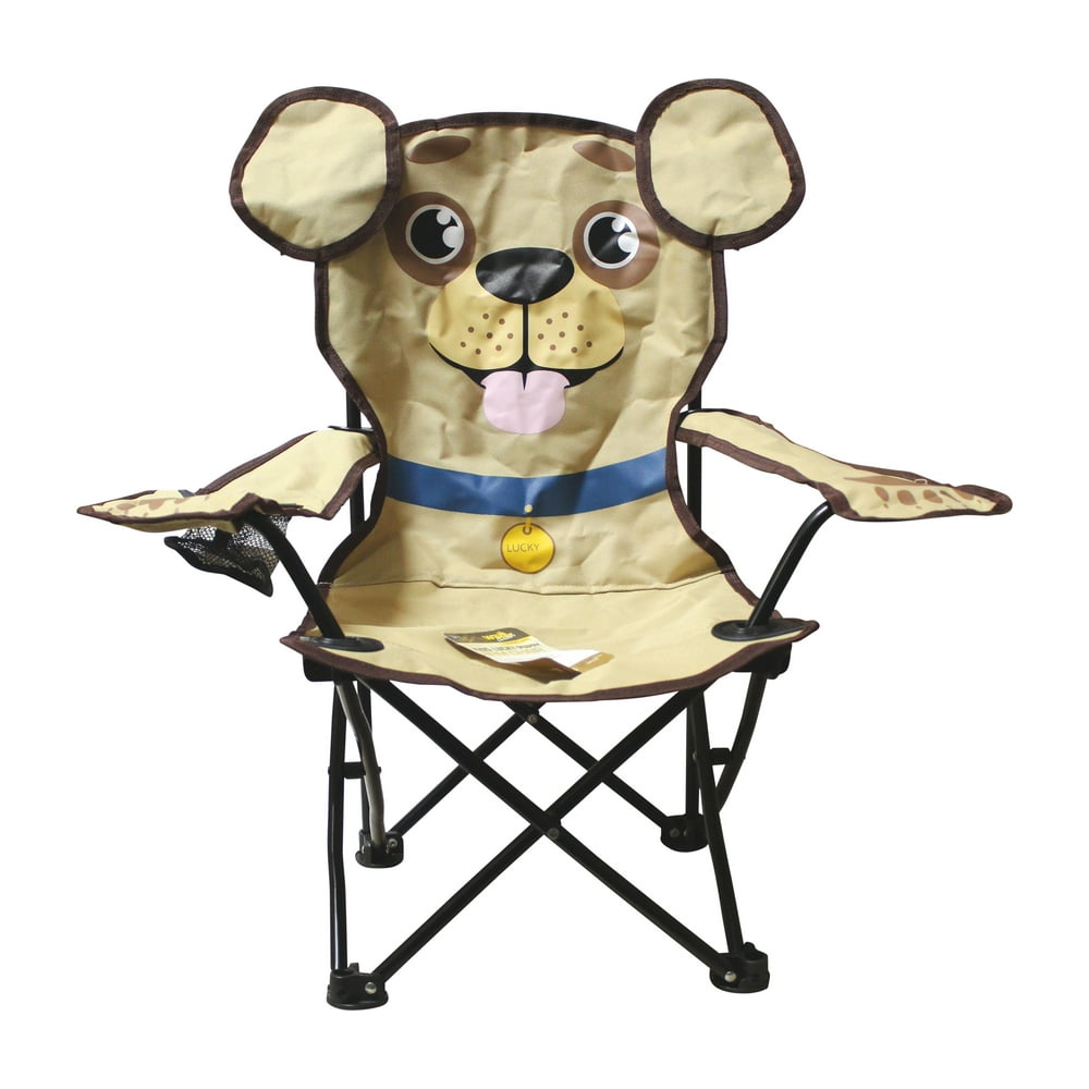 Wilcor Kids Folding Camp Chair with Cup Holder and Carry Bag Walmart