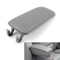 thumbnail image 1 of PU Leather Center Console Armrest Cover Lid For Audi A4 S4 A6 2000-2008 Gray, 1 of 5