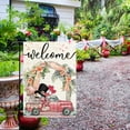 thumbnail image 2 of Wedding Welcome Gnomes Garden Flag 12x18 Inch Valentine''s Day Anniversary Wedding Yard Outdoor Double Sided Flag Bride and Groom Holiday Party Yard Outdoor Decoration, 2 of 6