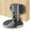 Grey, variant on Feng Shui Import Adjustable Door Stop Nail for Floor Gap，Upgraded Nail Type Door Stopper for Window，Bottom Door Wedge with Pin Design