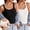 Bm03 B-Black White, variant on Women's Tank Top with Built in Bra Ribbed Camisole Summer Scoop Neck Basic Cami Tanks Undershirt Black-White-Gray-Coffee