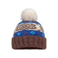thumbnail image 2 of Only Moment Knit Beanie Hats Brown knit Winter Hats for Men Women Warm Thermal Fleece Lined, Thick Knit Fashion Skull Cap One Size, 2 of 3