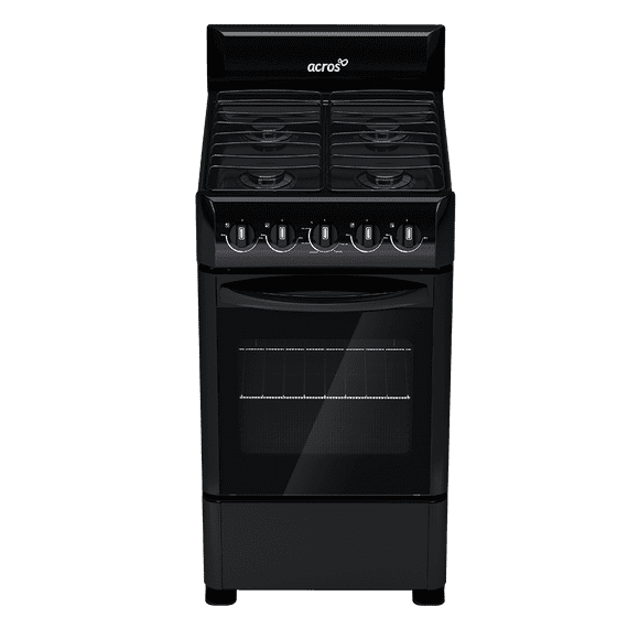 ESTUFA 20" 4 QUEMADORES COLOR NEGRO MARCA ACROS Acros NAW1001B/