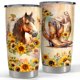 thumbnail image 1 of SANDJEST Vaso Térmico para Caballo de Acero Inoxidable 20oz, 1 of 7