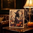 thumbnail image 4 of Halloween Ghost Pearl Art DIY Kit, Spooky Cute 3D Diamond Painting Crafts for Adults, DIY Fall Home Decor Wall Art, Beginner DIY Seasonal Party Gift, Spooky Cute Canvas Craft Home Decor, 4 of 4