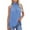 Blue, variant on jovati Summer T Shirts for Women Fashion Woman Causal Turtleneck Solid Blouse Sleeveless T-Shirt Summer Tops T Shirts for Women Fashion Womens T Shirts for Summer Womens Summer Tops and Blouses
