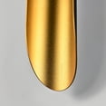 thumbnail image 2 of Warehouse of Tiffany MB118/2MB Jordona 3 in. 2-Light Indoor Matte Black and Matte Gold Finish Wall Sconce with Light Kit, 2 of 4