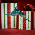 thumbnail image 3 of Hanging Swordfish Christmas Tree Ornament Big Game Sport Fisherman Holiday Gift Nautical Xmas Decor, 3 of 4