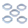 thumbnail image 4 of relayinert DOUBLE EAR CLIPS ,O CLAMP ,ZINC ,10 PACK PLATED STEEL 23 or 27mm 1Set, 4 of 6