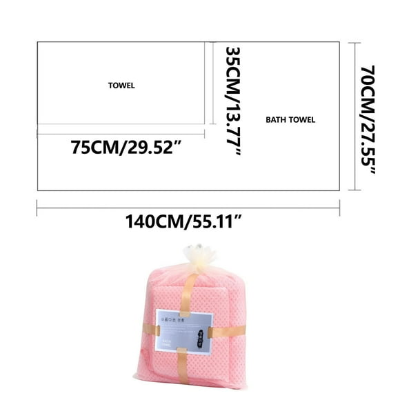 Ensemble de Serviettes de Bain 1 Serviette de Bain 70 cm x 140 cm + 1 Serviette pour le Visage 35 cm x 75 cm Serviettes en Coton Velours à Imprimé Ananas
