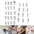 thumbnail image 4 of Abbracc Earring Cutting Mold Baking Mould for Jewelry Making Fondant Cake Designer 32 Piece, 4 of 9