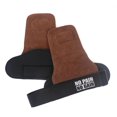 thumbnail image 2 of Guantes de protección deportivos Protector de palma de cuero de vaca Correa antideslizante resistente al desgaste （marrón Sailing Electrónica, 2 of 5