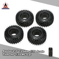 thumbnail image 4 of 4Pcs Austar 2.2" 125mm 1/10 Scale Tires for 1/10 D90 Axial SCX10 RC Rock Crawler, 4 of 7