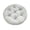 K, variant on YAZHPA Outdoor Bistro Chair Cushions, Water Repellent Furniture Chair , Round Pillow for Decoration Home and Garden, 16”x16”x4”, Flower Multi