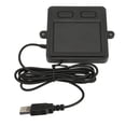 thumbnail image 2 of Panel táctil USB con cable, multifuncional, de alta sensibilidad, diseño de 2 botones, panel táctil portátil negro para computadora portátil, escritorio, hogar y oficina, 2 of 12