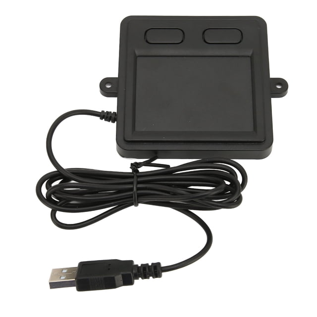 Pavé Tactile Portable, Pavé Tactile USB Filaire Haute Sensibilité Noir pour Bureau